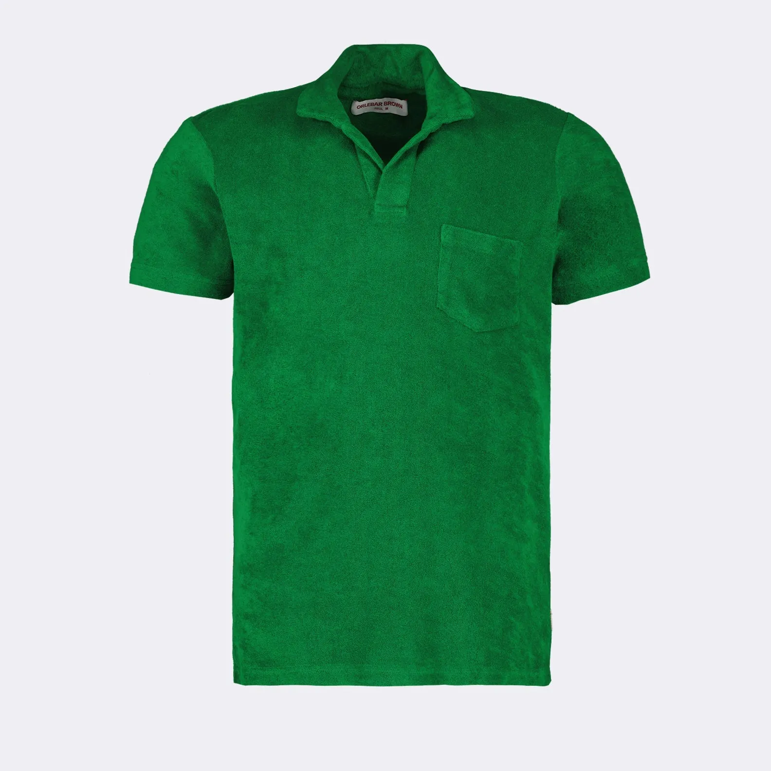 Terry Cloth Polo Shirt