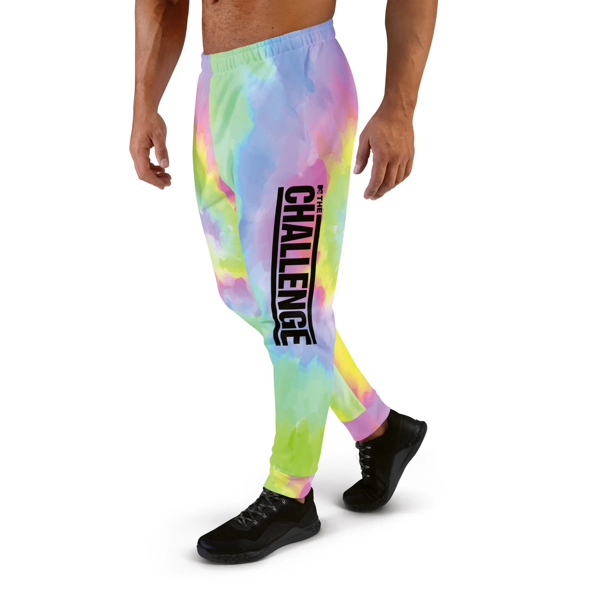 The Challenge Logo Tie Dye Joggers