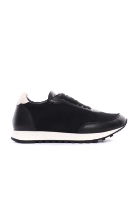 The Row Owen Sneakers with Leather Trim and Mesh Insets