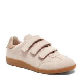 The Velcro Court Sneaker in Blush