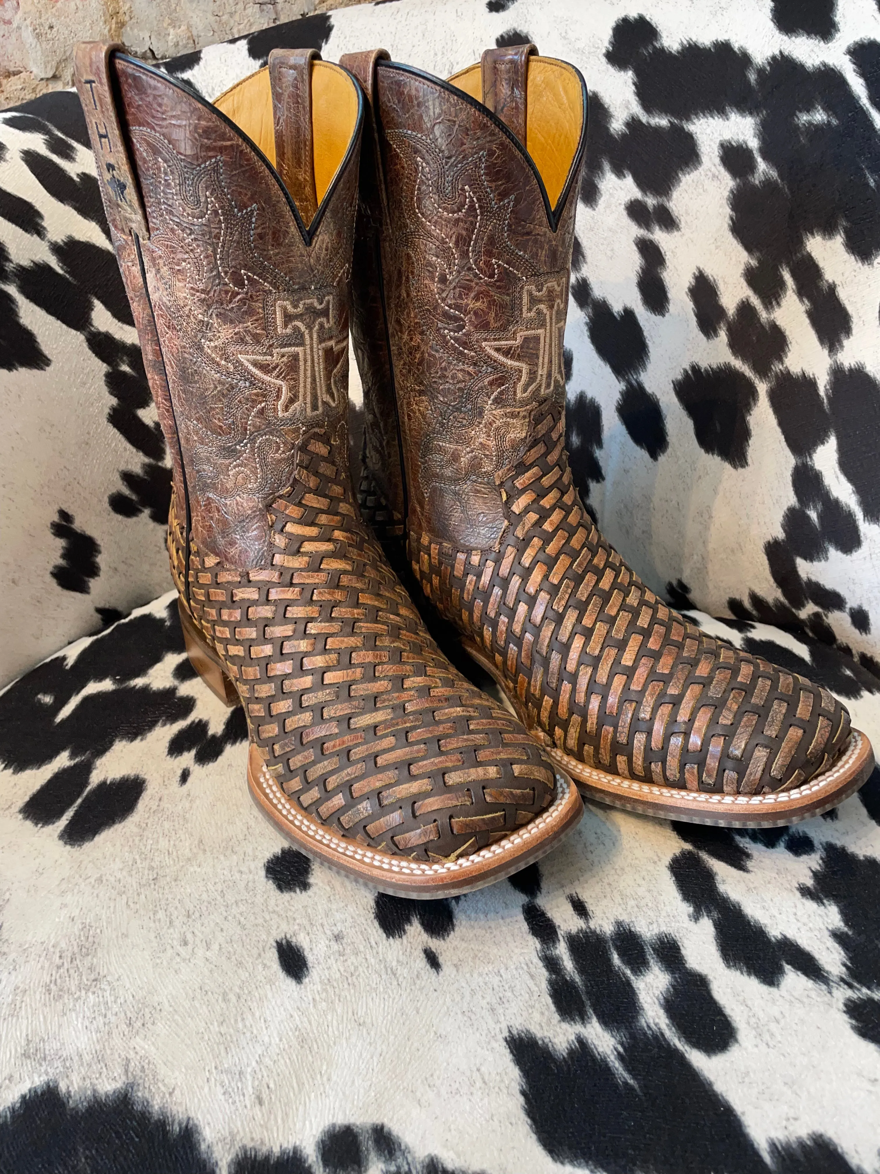 tin haul boots - men's lacer cowboy western boots