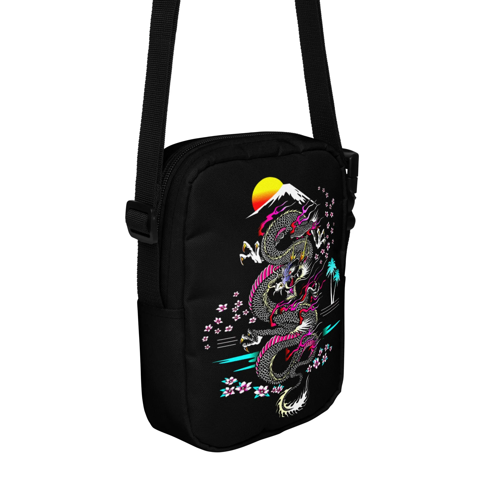 Tokyo Dragon Utility Crossbody Bag