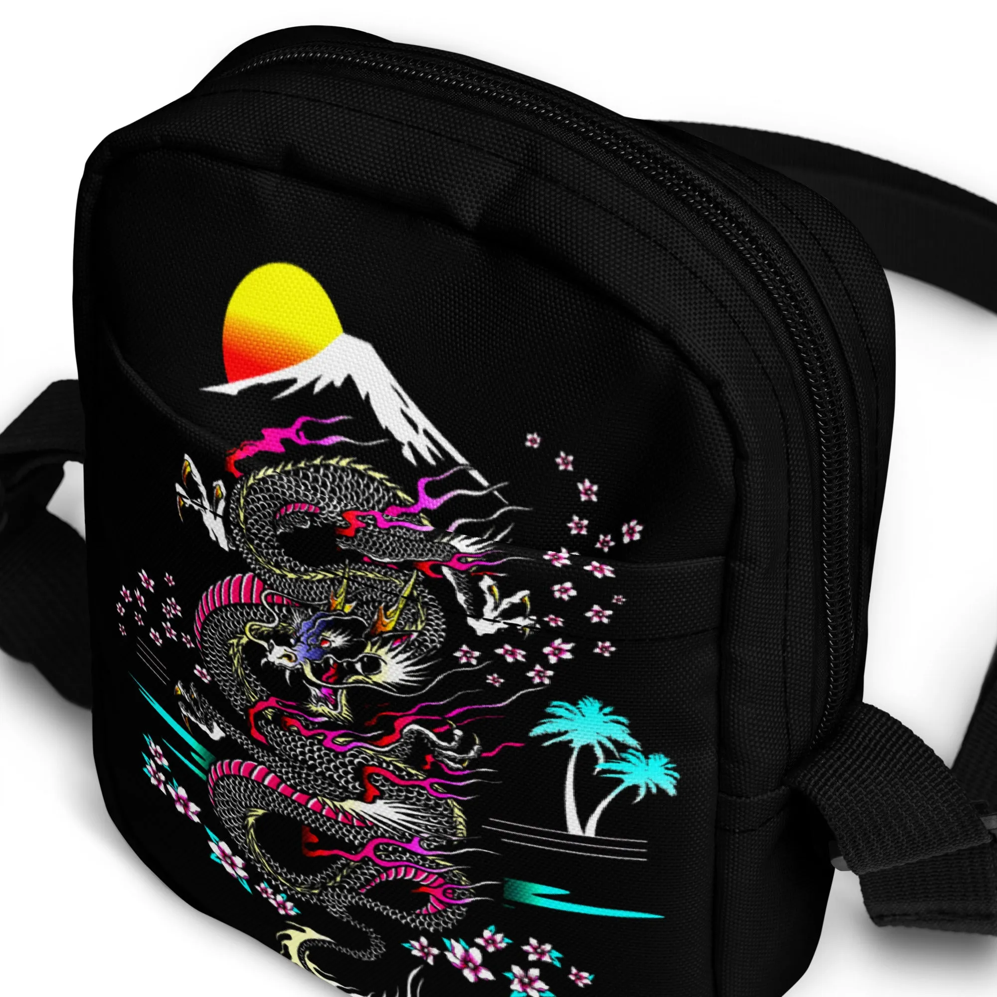 Tokyo Dragon Utility Crossbody Bag