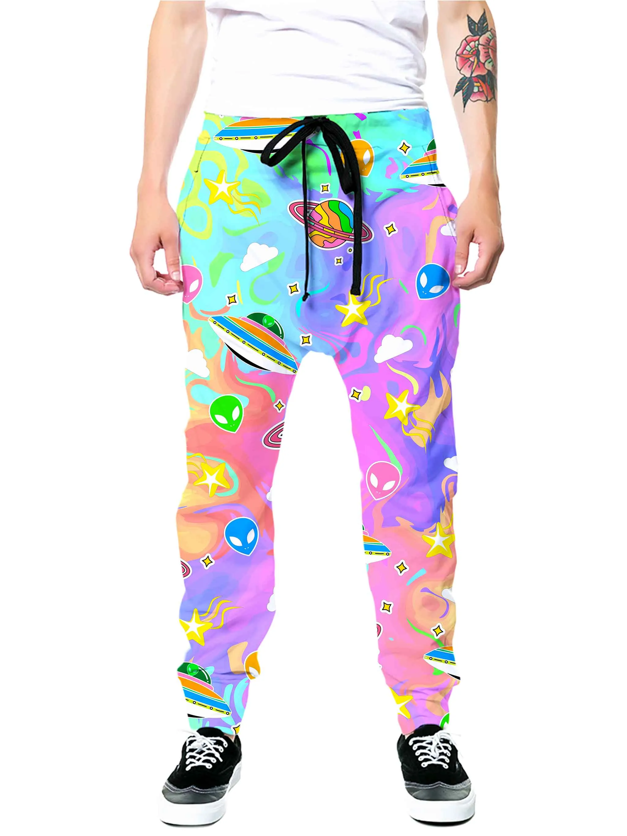 Trippy Alien Invasion Joggers