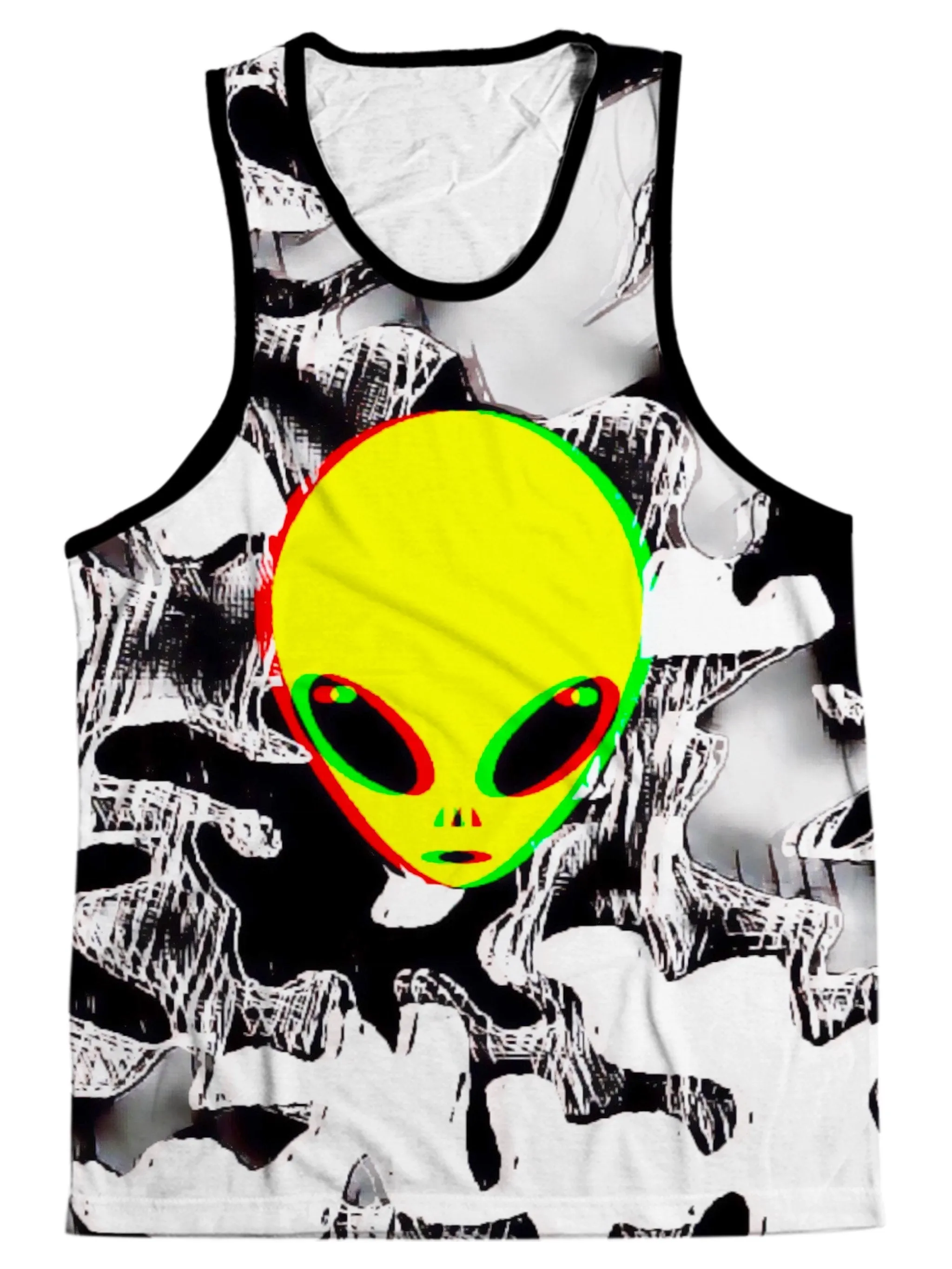 Trippy Alien Men's Tank