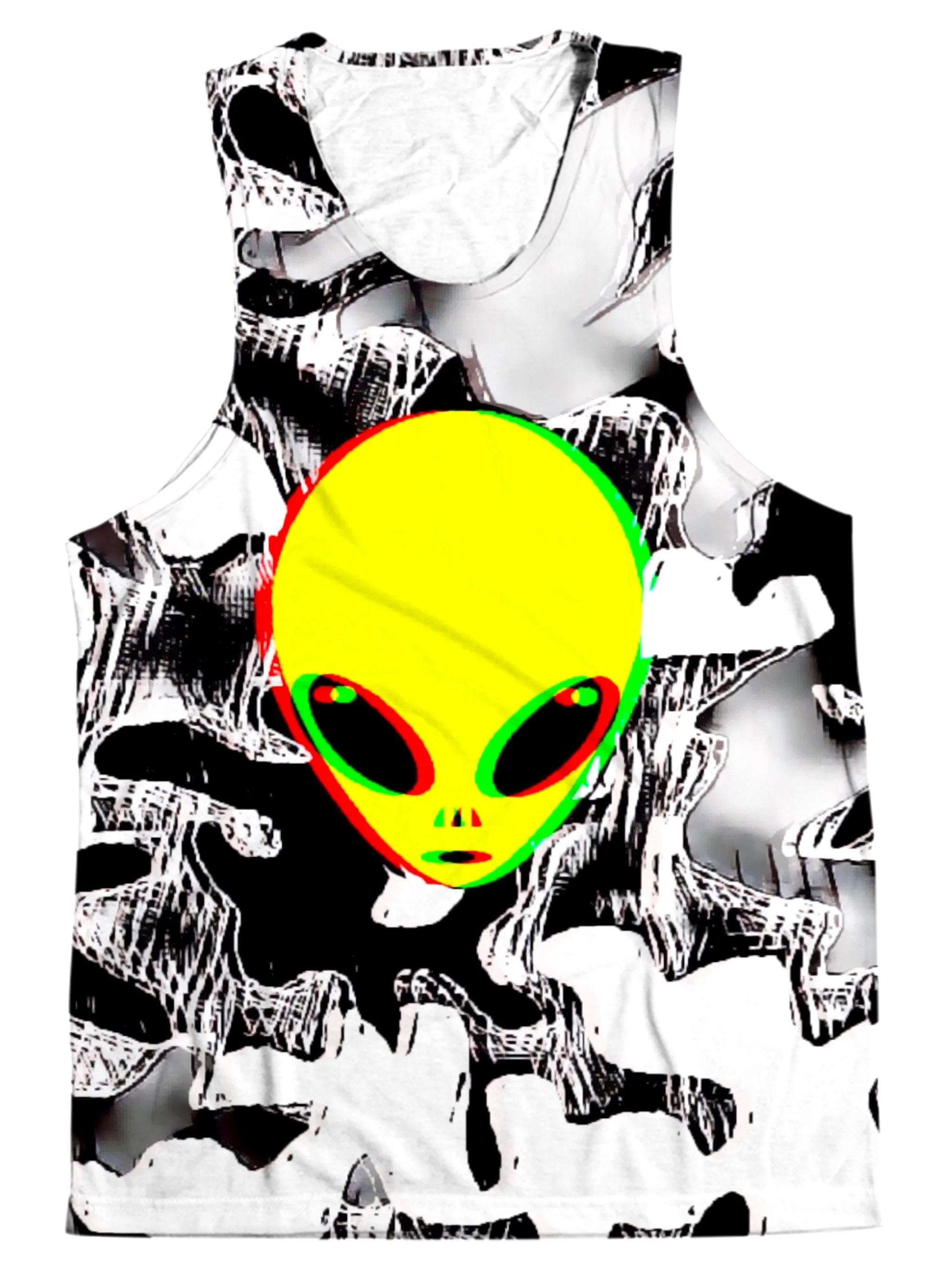 Trippy Alien Men's Tank