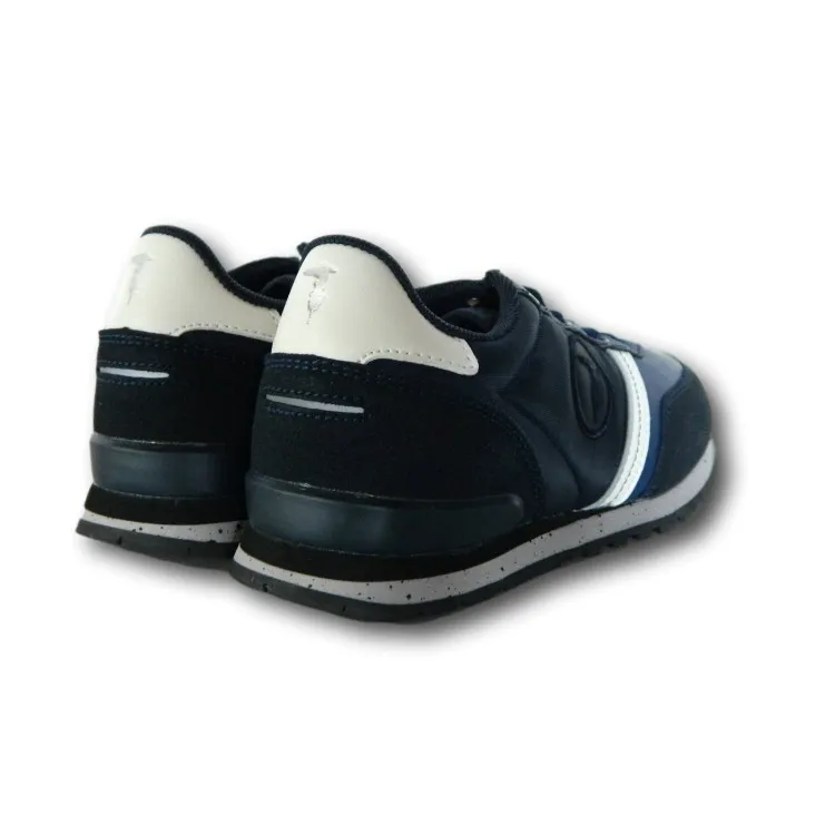 Trussardi Blue White SNK Kid Freddy Sneakers Bambino 