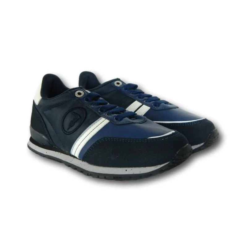 Trussardi Blue White SNK Kid Freddy Sneakers Bambino 