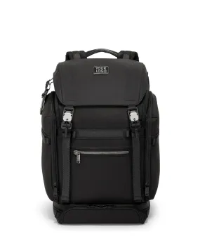 Tumi Expedition Flap Custom Backpacks, Black