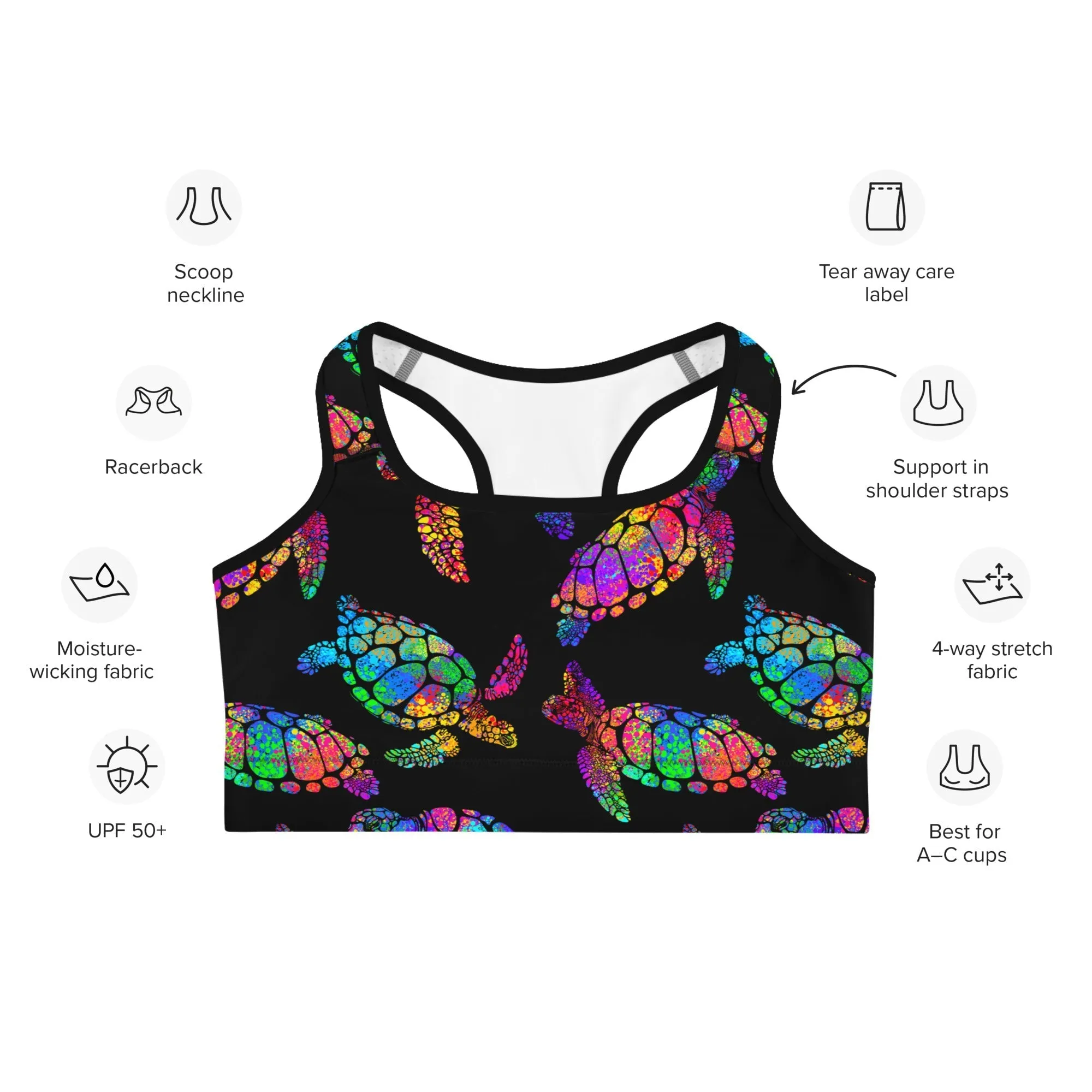 Turtle Sports Bra