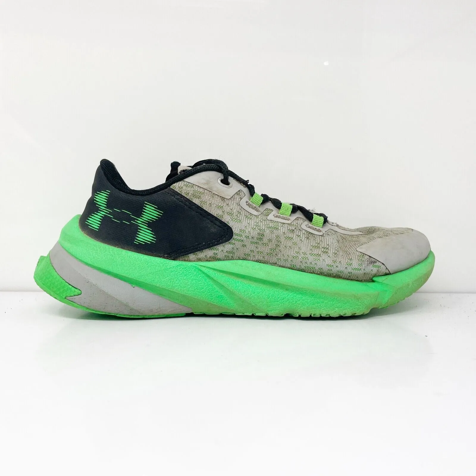 Under Armour Girls Scramjet 5 3025535-102 Green Running Shoes Sneakers Size 6.5Y