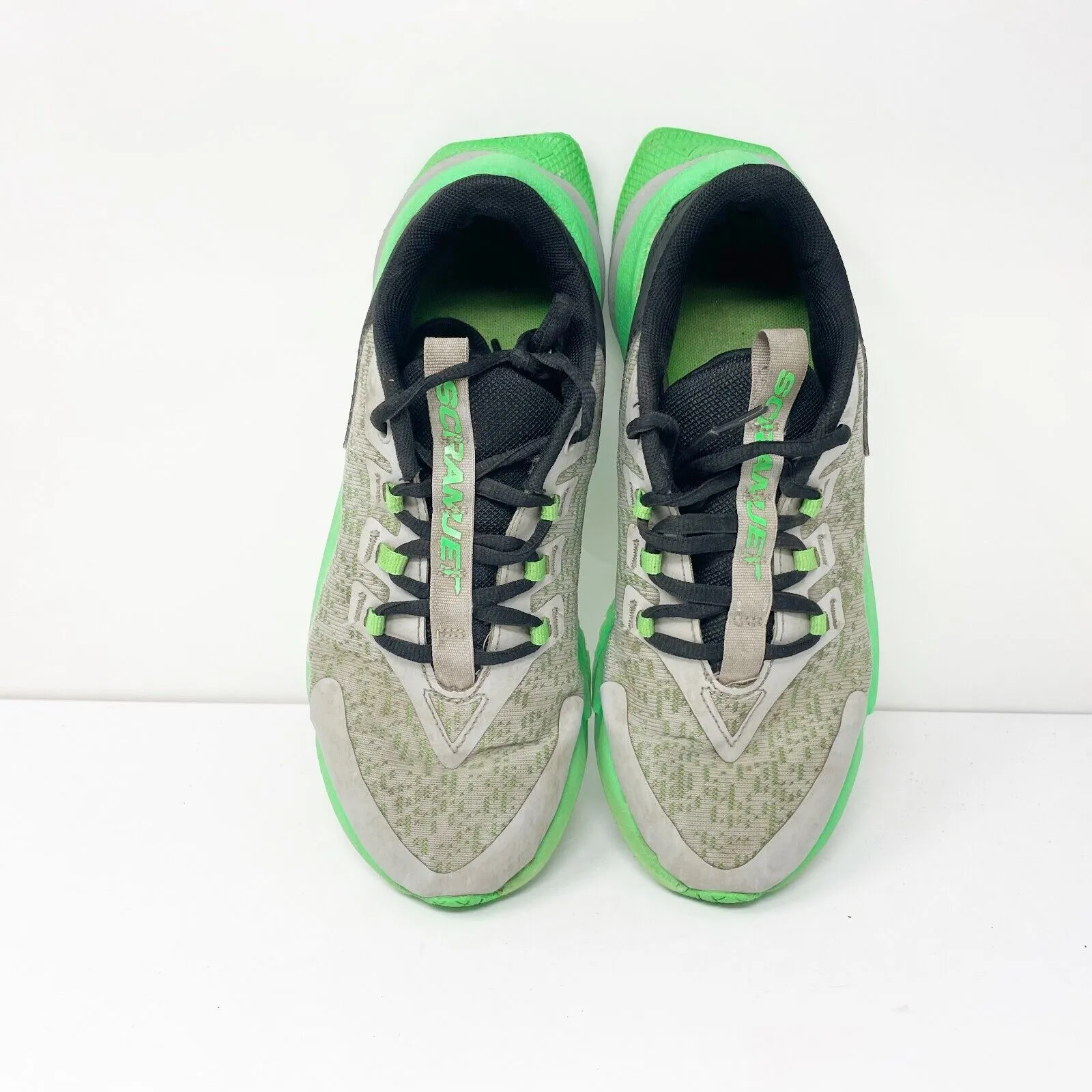 Under Armour Girls Scramjet 5 3025535-102 Green Running Shoes Sneakers Size 6.5Y