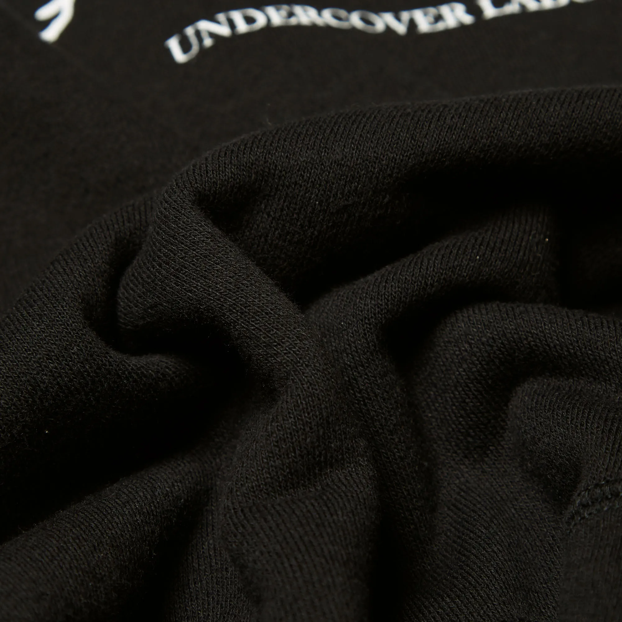 Undercover Kid Print Crew Sweatshirt Black