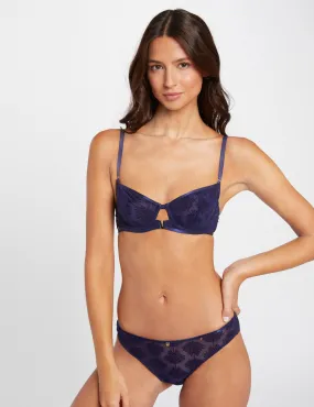 Underwired bra navy ladies'