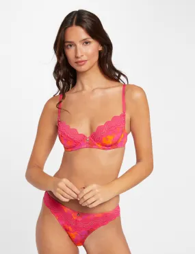 Underwired bra pink ladies'