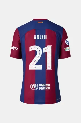 UWCL FC Barcelona home shirt 23/24 Player's Edition  - WALSH