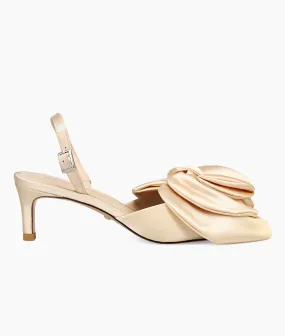 Uzma Low Heel - Champagne