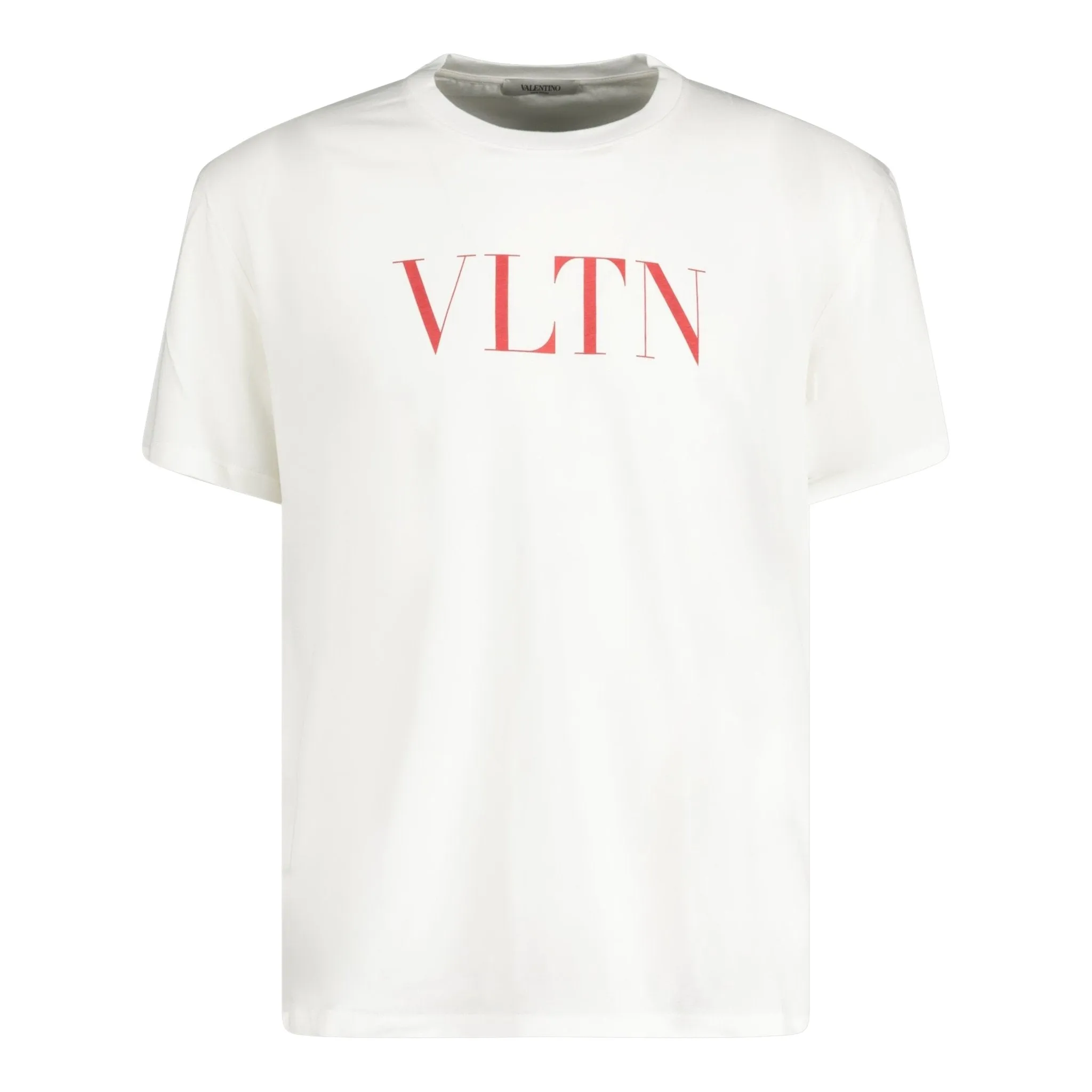 VALENTINO VLTN Red Logo T-Shirt White