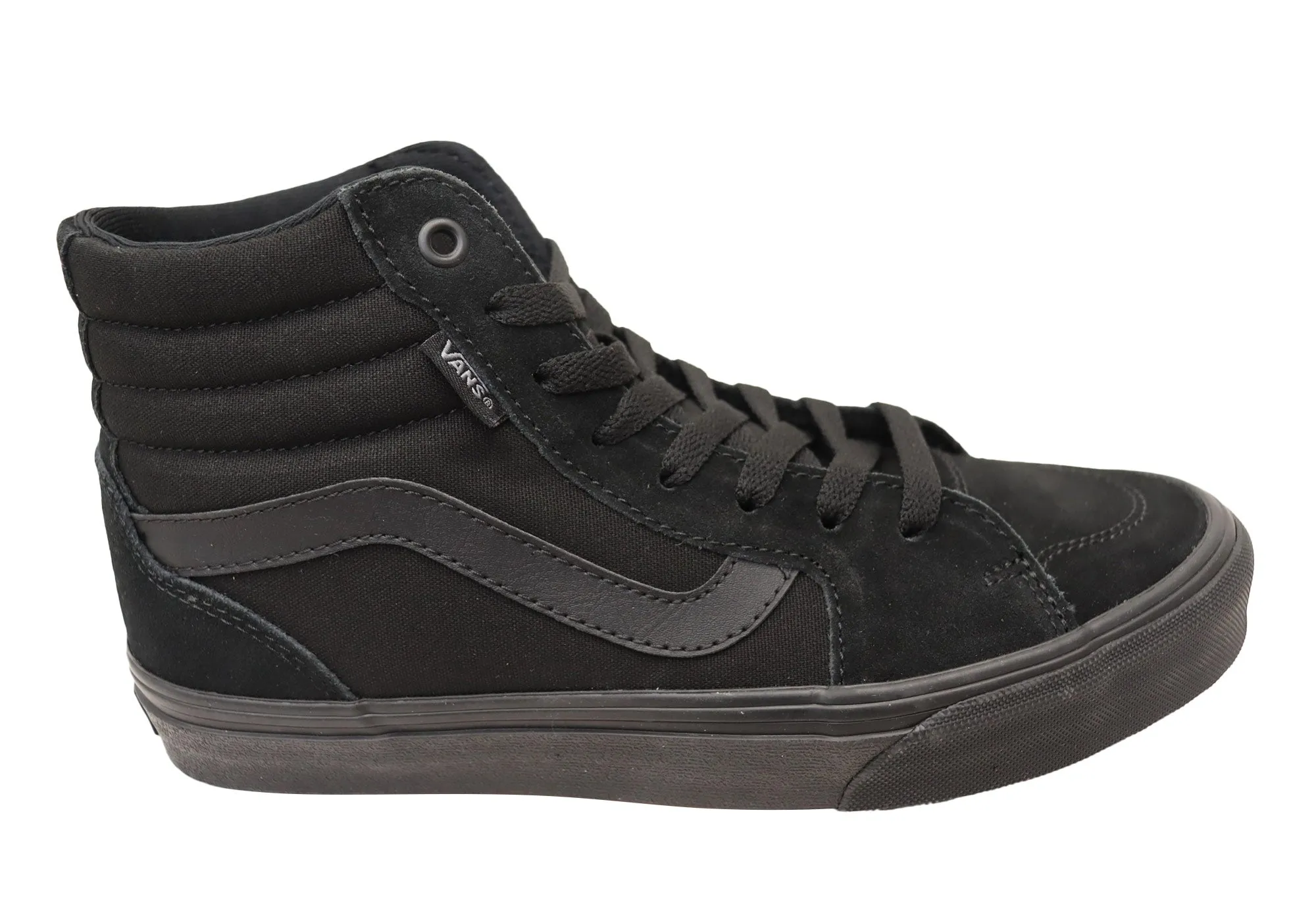 Vans Mens Filmore Hi Comfortable Lace Up Sneakers