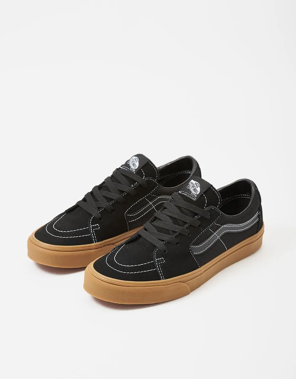 Vans Sk8-Low Shoes - Gum Black