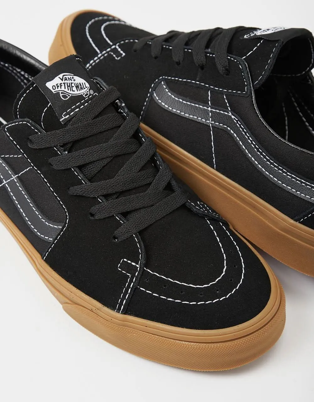 Vans Sk8-Low Shoes - Gum Black