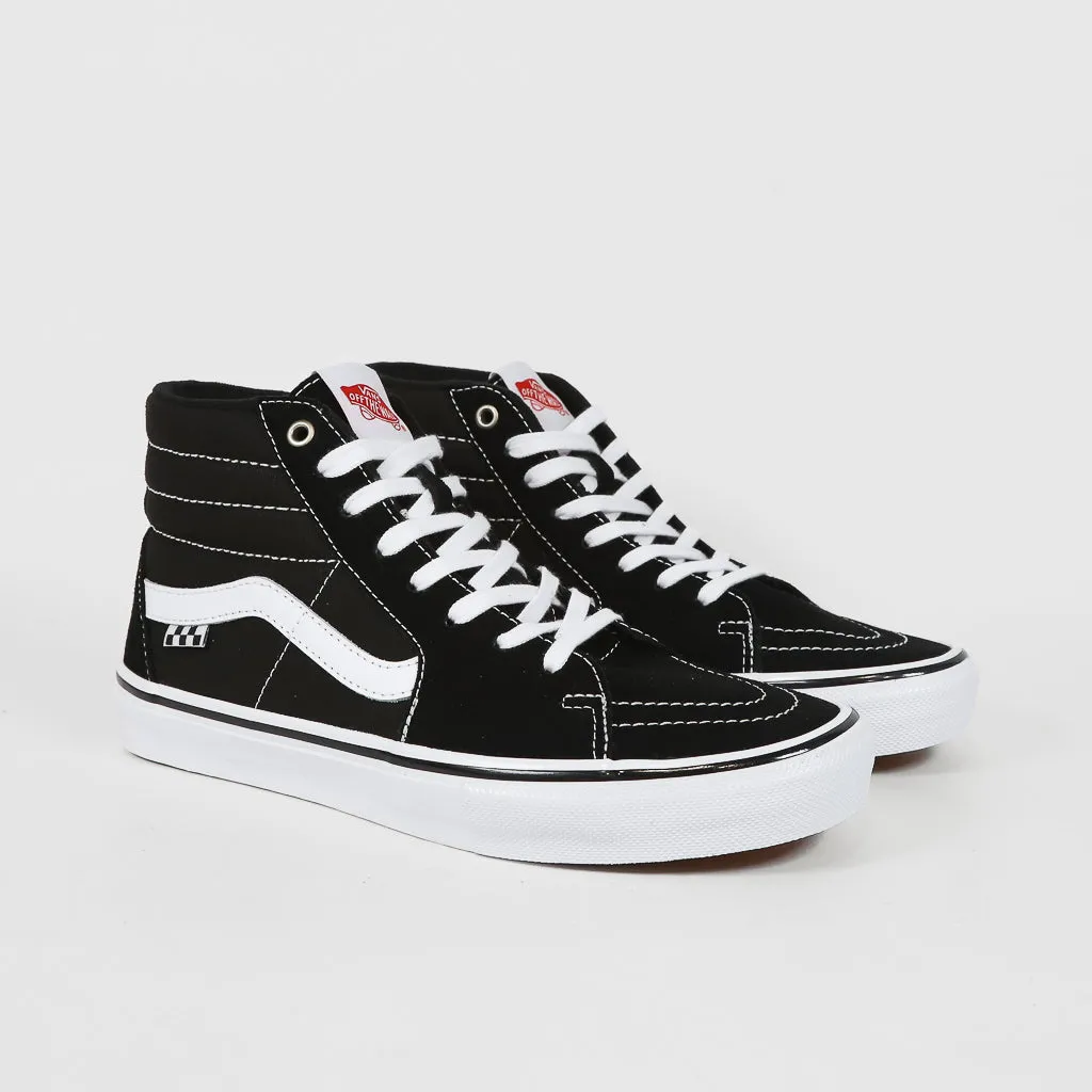 Vans - Skate Sk8-Hi Shoes - Black / White