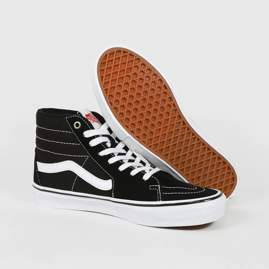 Vans - Skate Sk8-Hi Shoes - Black / White