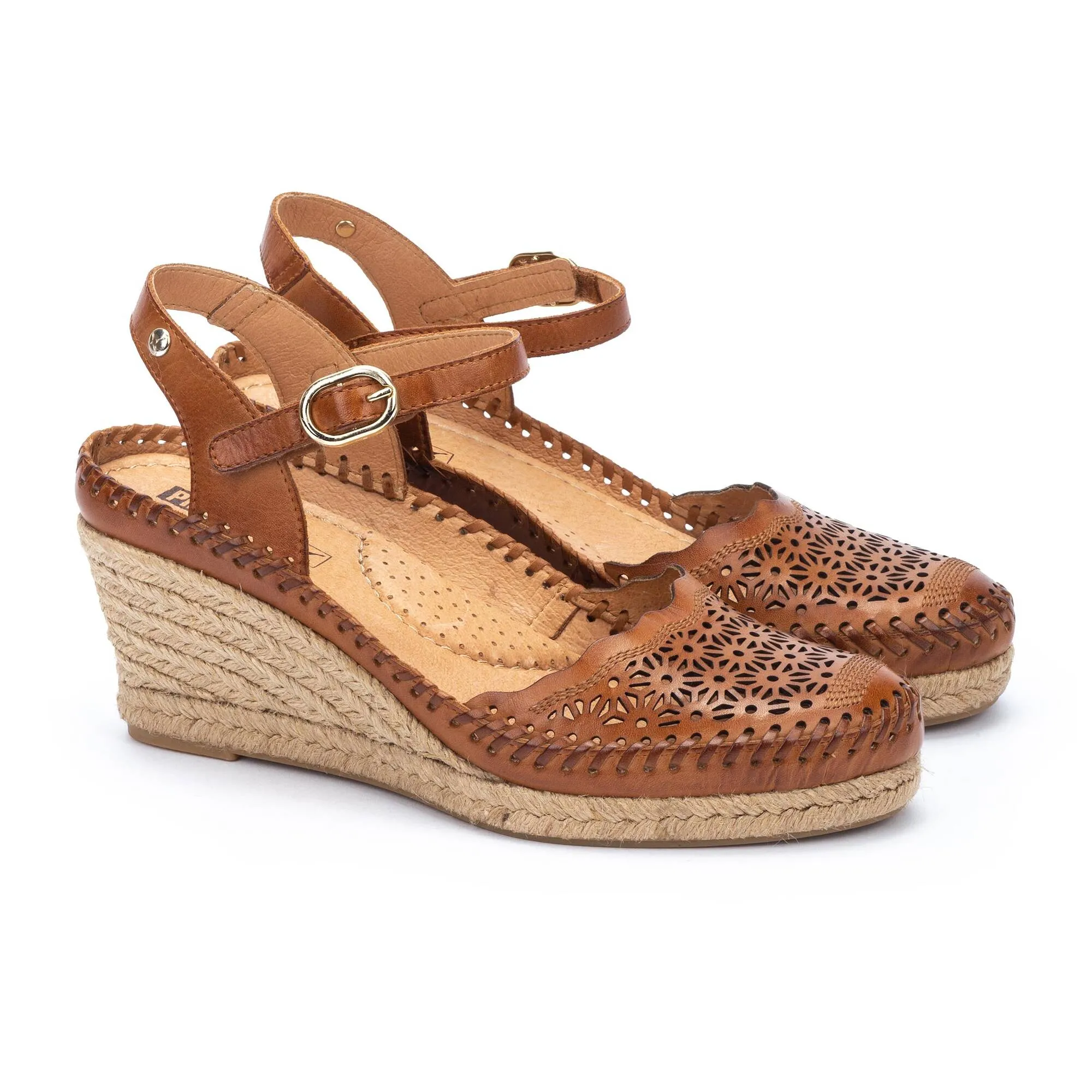 VILA Stylish Jute Design Wedges