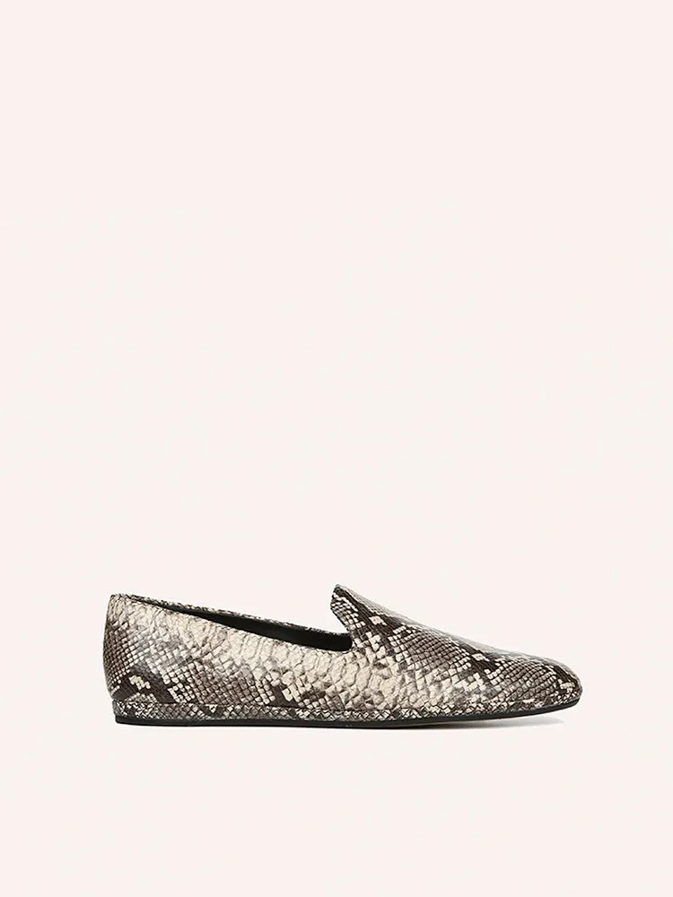     VINCE  Paz Snake Print Flat    