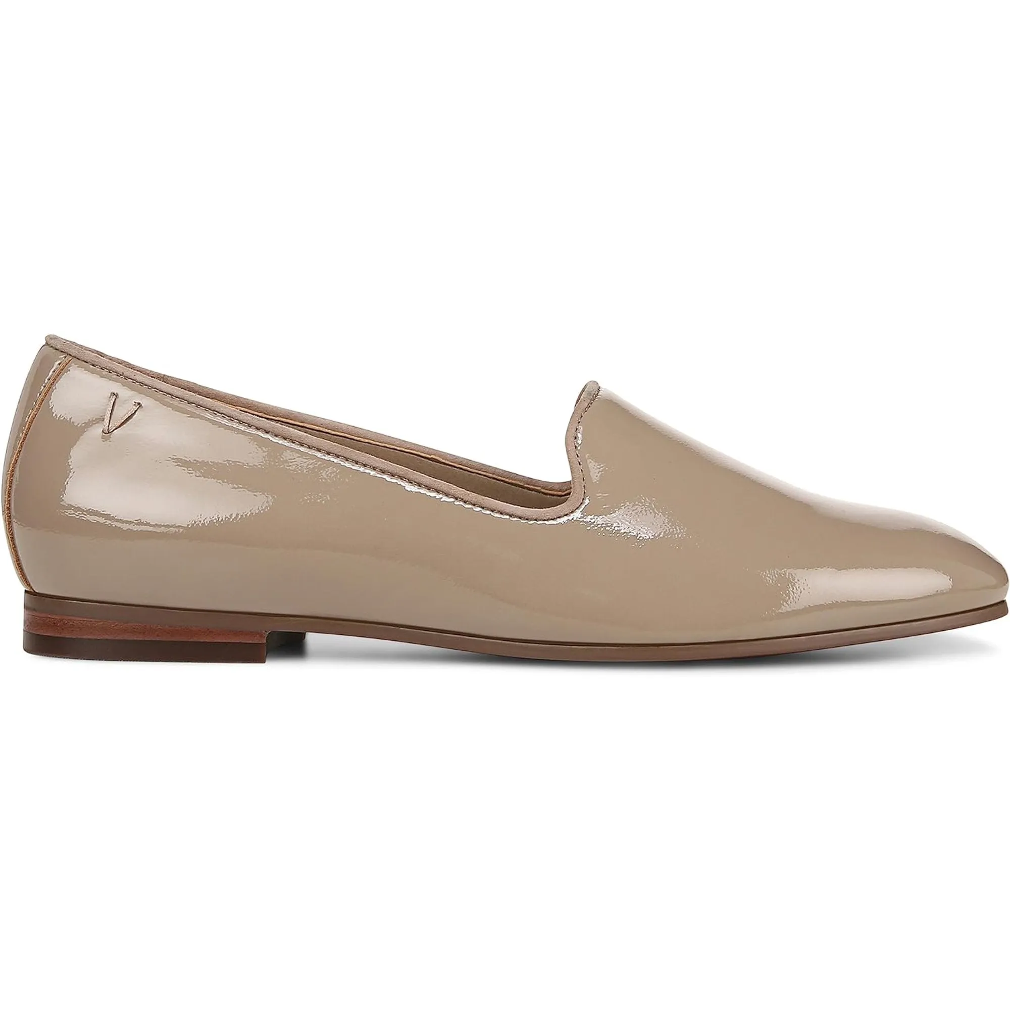 Vionic Willa II Taupe Patent Flat Women's