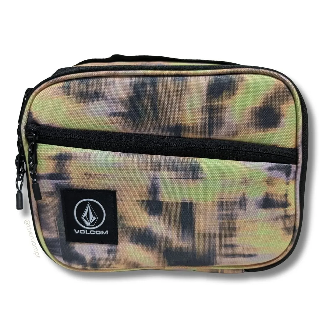 Volcom Sid Licious Yellow Noise Expandable Lunch Box