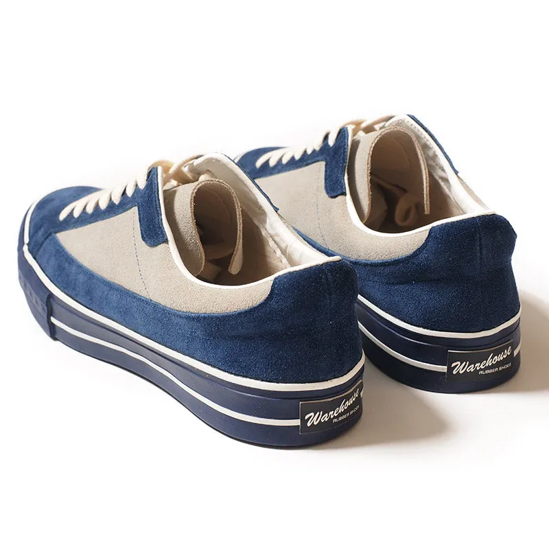 Navy Suede Sneaker Warehouse 3600