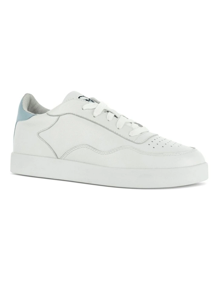 White Blue Alfy Sneaker