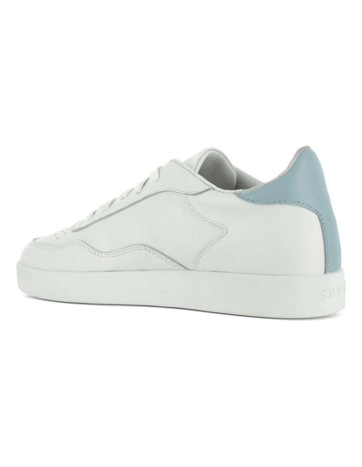 White Blue Alfy Sneaker