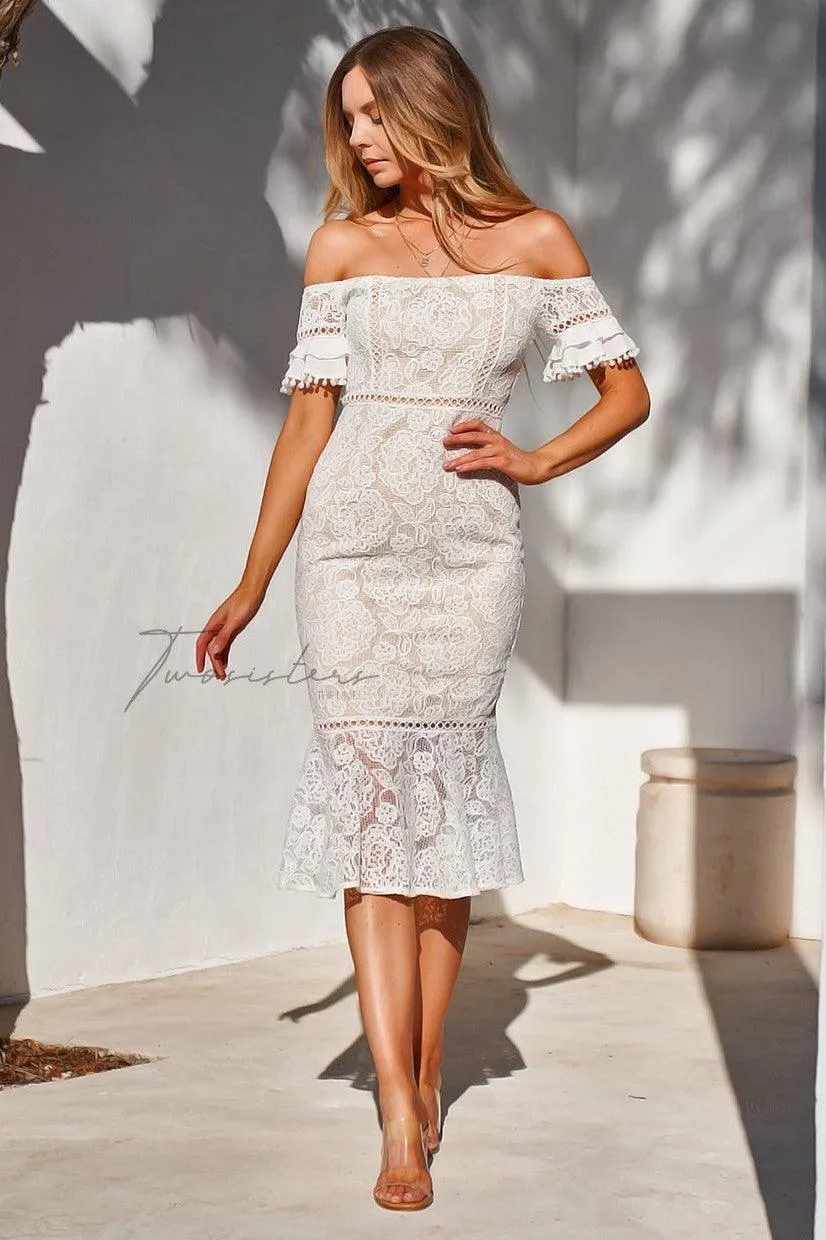 White Erica Dress