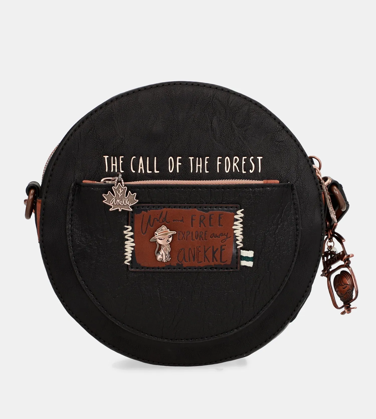 Wild round shoulder bag