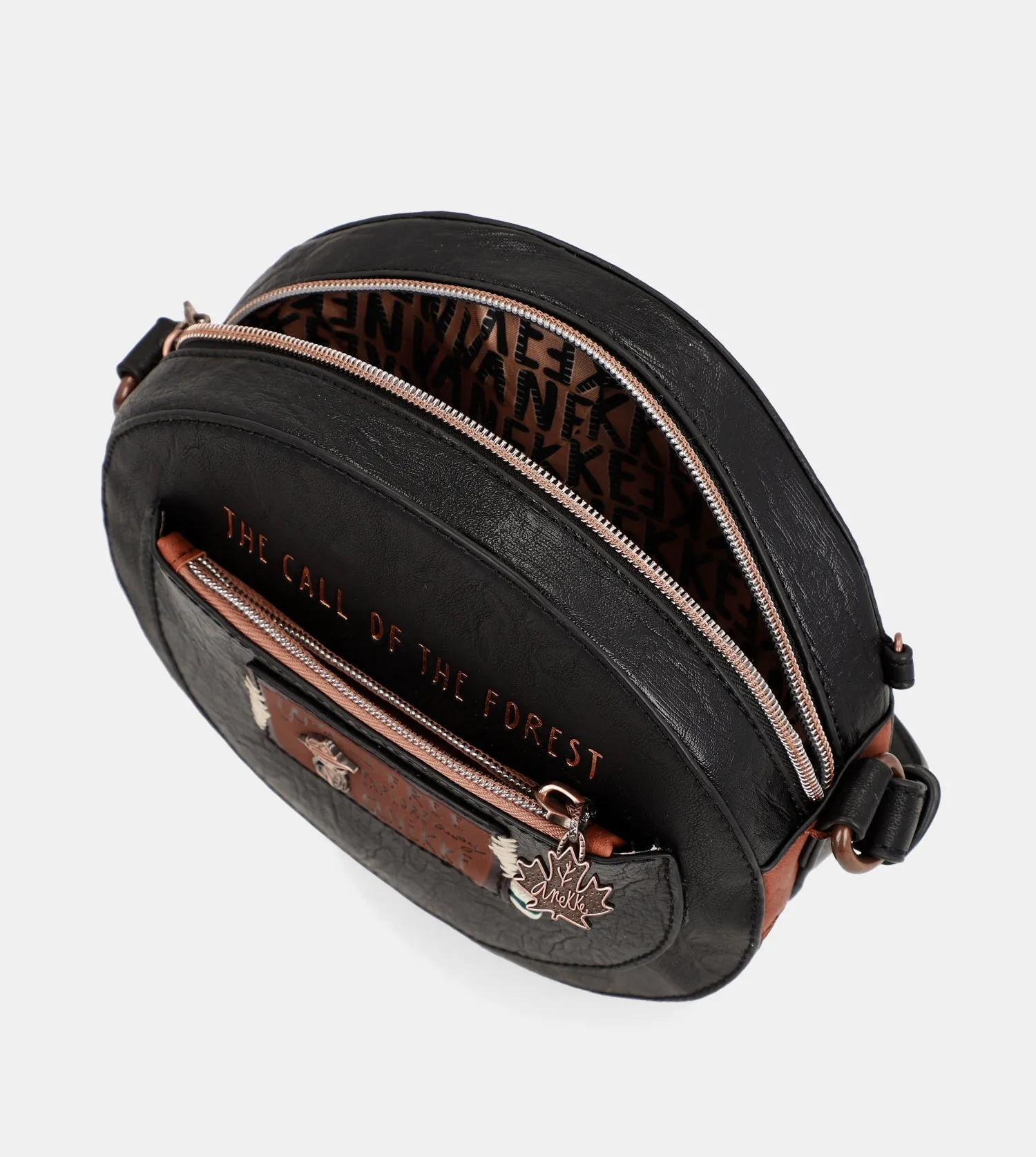 Wild round shoulder bag