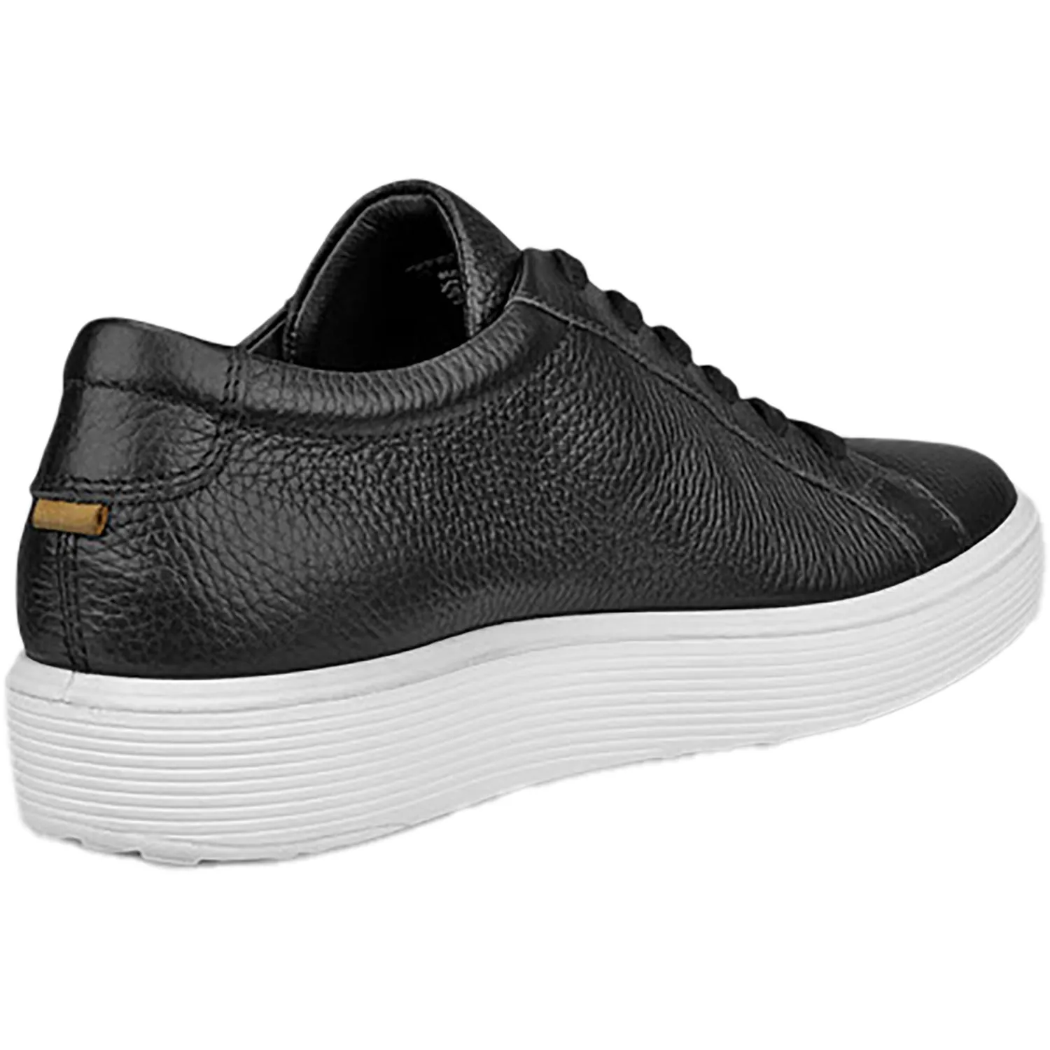 Women's Ecco Soft 60 Sneaker Black Leather