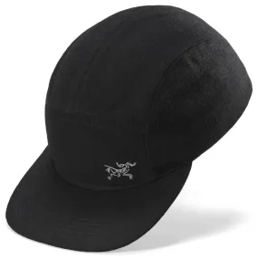 Wool Calidum 5 Panel Hat - Black