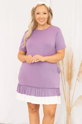 World Dress in Dusty Lilac - Shop Now