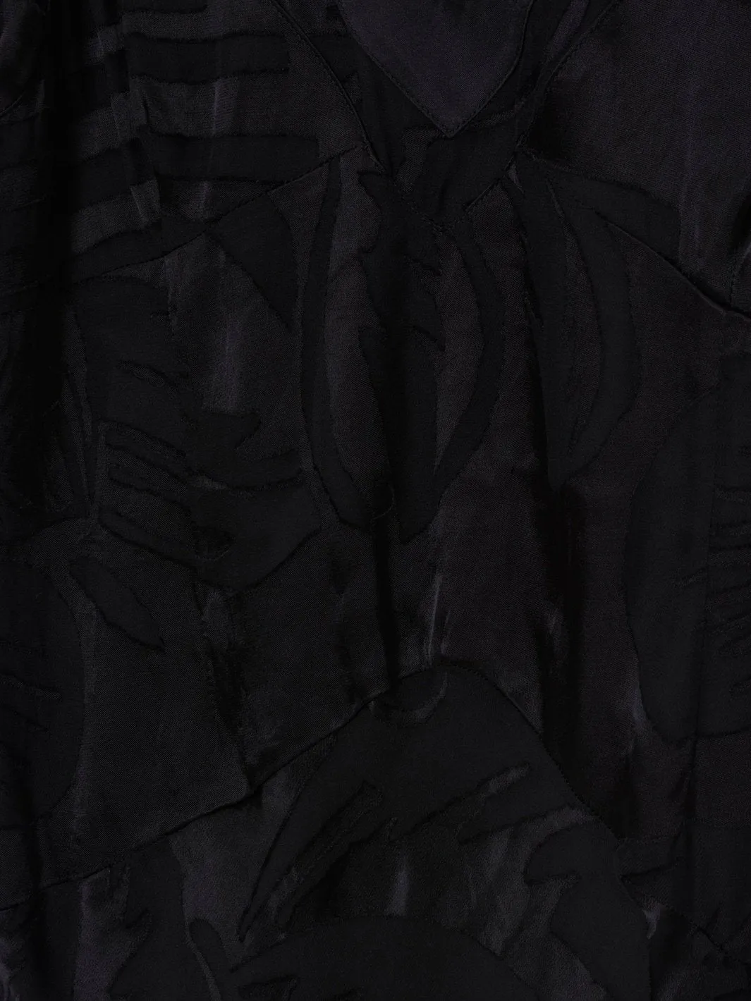 Y2K John Galliano black silk blend dress.