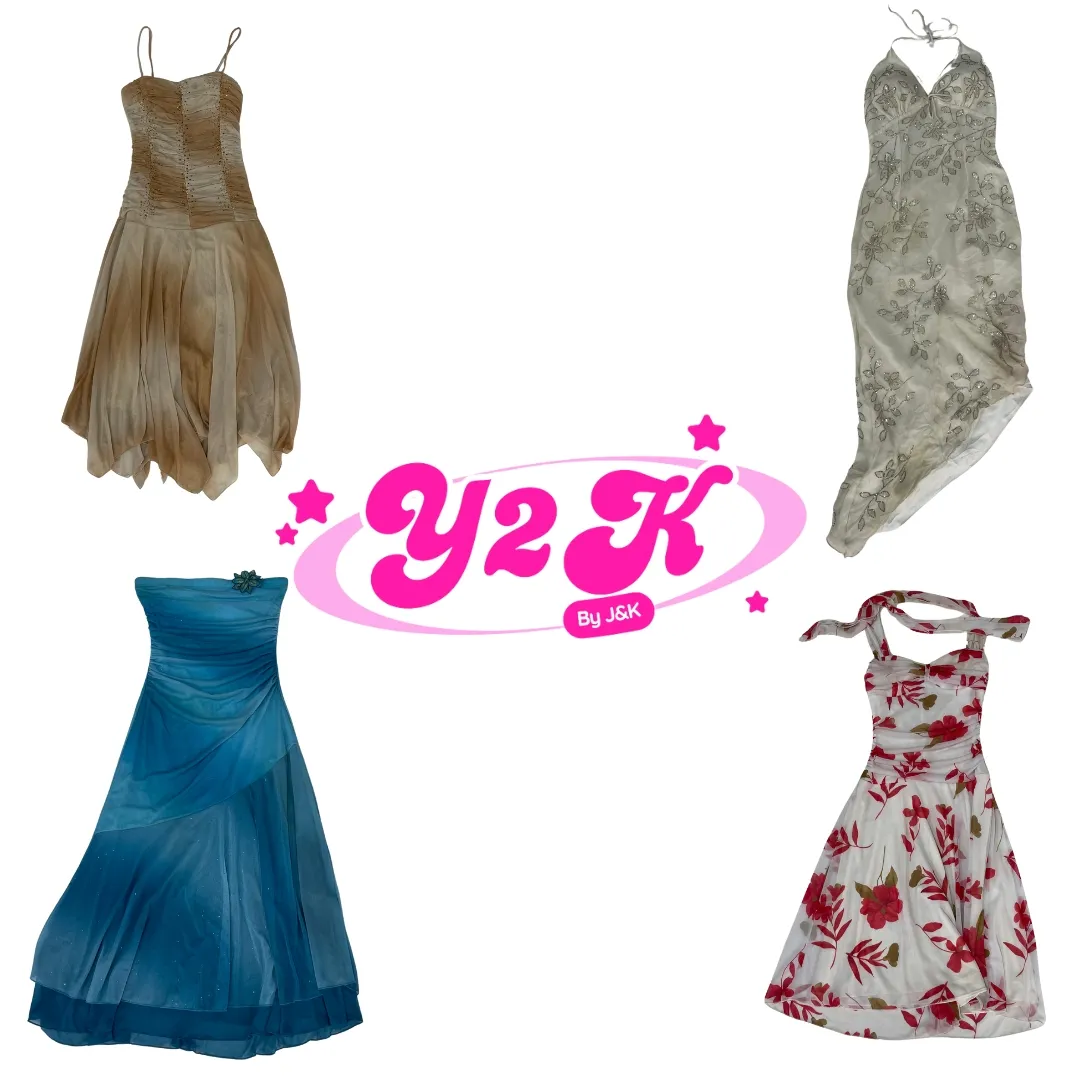 Y2K Ultimate Fairycore Party Girl Formal Midi Dress