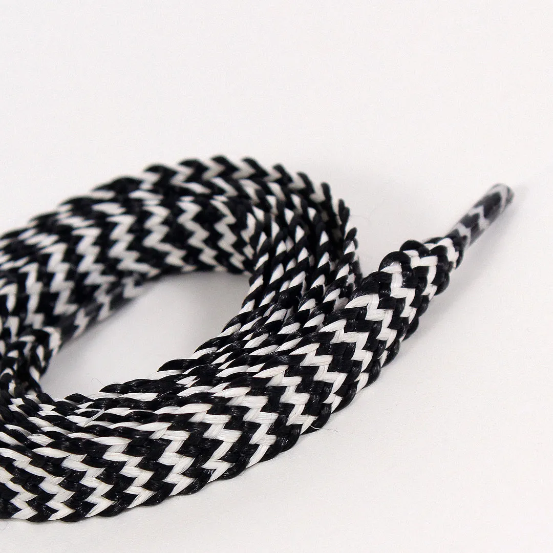 Zig Zag Flat Laces